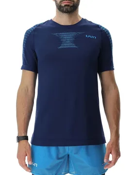 Padel Series Smash Short Sleeve T-shirt Dark Blue / Atlantic 2XL - Uyn - FashionsVida