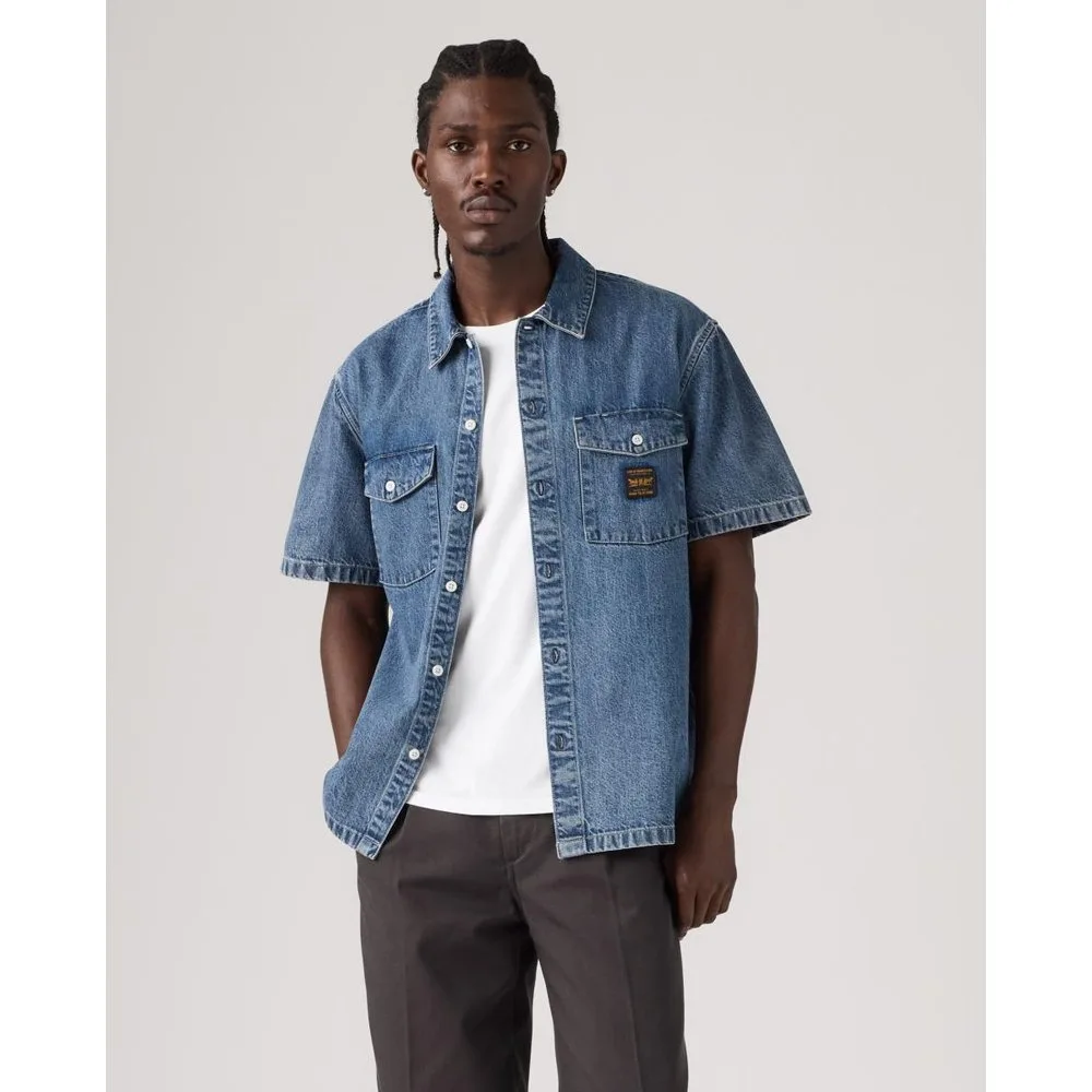 Camisa de hombre de manga corta - Levi's - FashionsVida