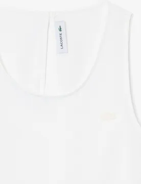 Lacoste - En blanco de manga corta - Lacoste - FashionsVida