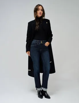 Vaqueros secret push in straight de mujer - Salsa Jeans - FashionsVida