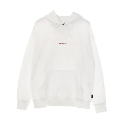 Felpa Leggera Cappuccio Uomo Ribs Biggie Hoodie White