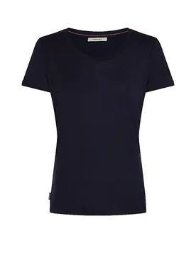 Camiseta funcional de mujer Merino Tech Lite 150 Uni azul oscuro M - Icebreaker - FashionsVida