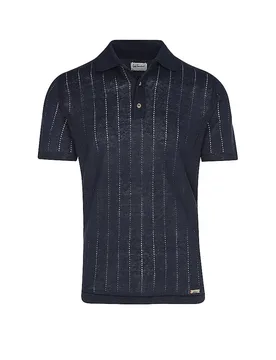 Trachtenpoloshirt LUVIC blau L herren - LUIS TRENKER - FashionsVida