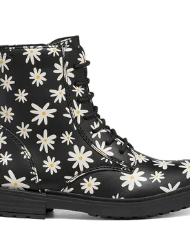 Stivali Eclair D Black / Light Ivory EU 30 - Geox - FashionsVida