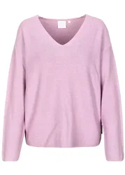 Oversized V-Neck Pullover female