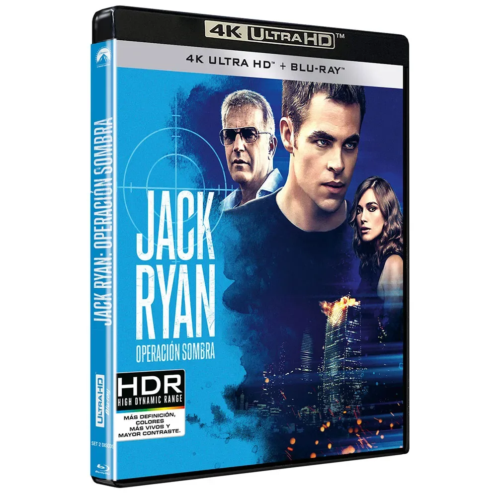 Blu-ray Jack Ryan: Operación Sombra Multicolor One Size unisex - Paramount - FashionsVida