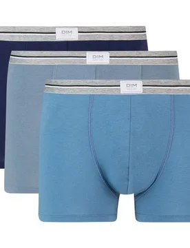 Pack de tres bóxers de punto de hombre en tonos - Dim - FashionsVida