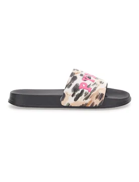 Ciabatte in gomma 80691 Nere animalier 39 - Pyrex - FashionsVida