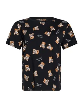 T-shirts Damen Schwarz L,XL Damen - Moschino - FashionsVida