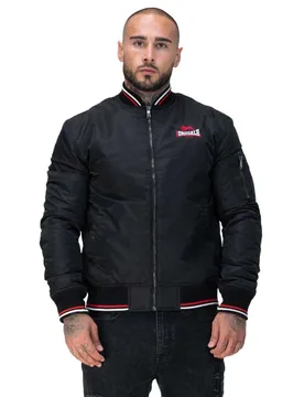 Veste Carey Black / Red / White L - Lonsdale - FashionsVida