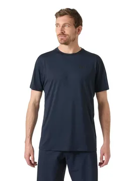 Hp Ocean Short Sleeve T-shirt Navy S Men - Helly Hansen - FashionsVida