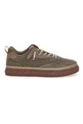 Sneakers verdi fondo a contrasto MM793 42