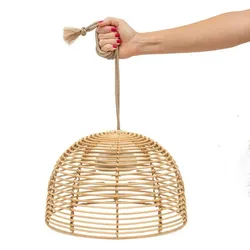 Suspension Luminaire Lumbohxnw Brown One Size