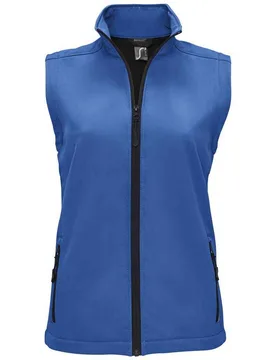 Womens/ladies Race Softshell Gilet (Royal Blue) - Size X-Large - SOLS - FashionsVida