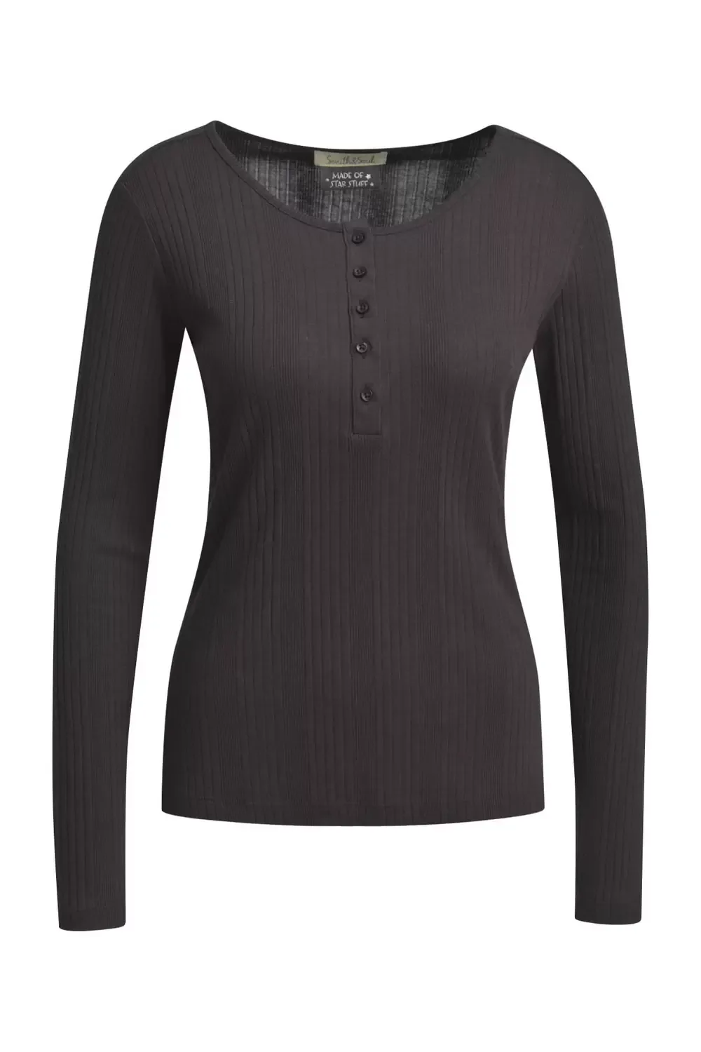 XXL FITTED HENLEY LONGSLEEVE female - XXL - FashionsVida