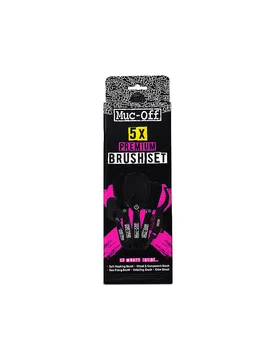 Bürstenset Premium 5er Pkg. schwarz B - Muc-Off - FashionsVida