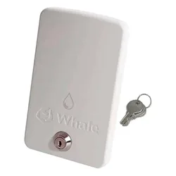 Easy-slide Cover For External Sockets With Key White One Size unisex