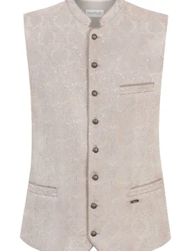 Trachtenweste Manuele (sand, Gr. 58) von Bergfeuer für Herren, Oberteile, 100% Polyester - Stockerpoint - FashionsVida