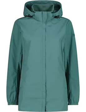 Woman parka zip hood chaqueta outdoor mujer Verde (36) - CMP - FashionsVida