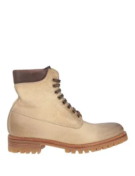 Botines de caña alta Hombre Arena 44 Hombre - Lo.White - FashionsVida