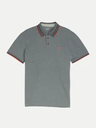 Poloshirt mit Regular-Fit Grau XXL