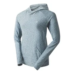 Womens/ladies Sprint City Lightweight Hoodie (Element Grey Marl) - Blue & Grey Multi - Size 20 Uk