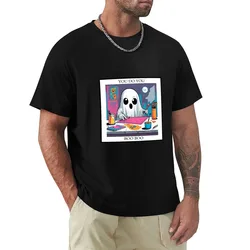 Cute Sheet Ghost Painting A Masterpiece T-Shirt Creative Graphic Tee Shirt