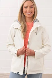 Women's Lucy Jacket in Light Beige Size: 14 - Light Beige - Size: 14