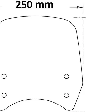 Cupolino ROYAL ENFIELD METEOR 350 FIREBALL Dal 2021 F taglia un - Isotta - FashionsVida