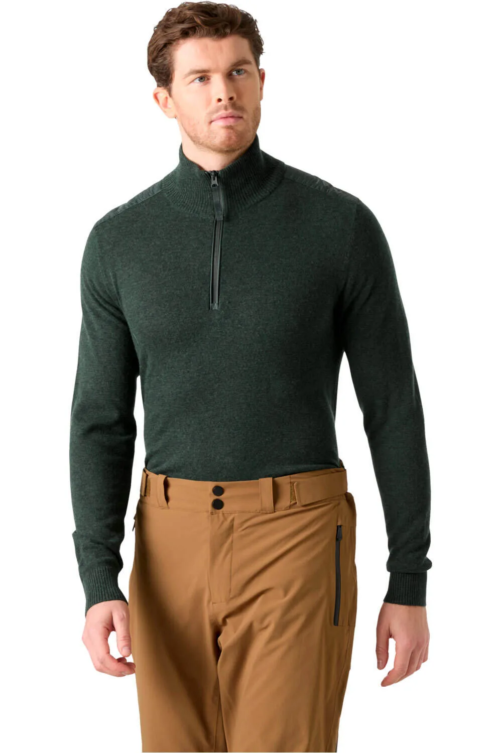 Afton knitted jersey hombre Verde (S) - Helly Hansen - FashionsVida