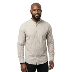 Camicia A Maniche Lunghe Breeze Band Linen Blend String M