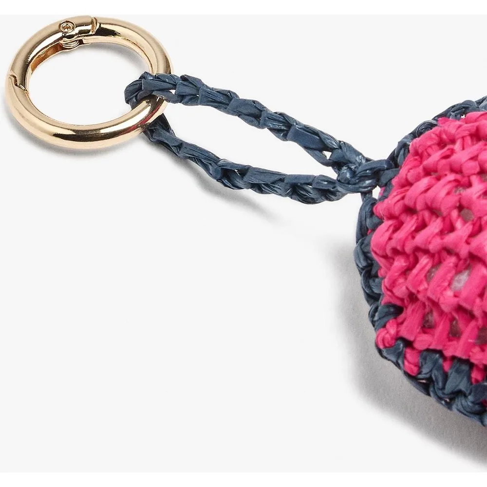 Llavero con charm de flor estilo crochet - Parfois - FashionsVida