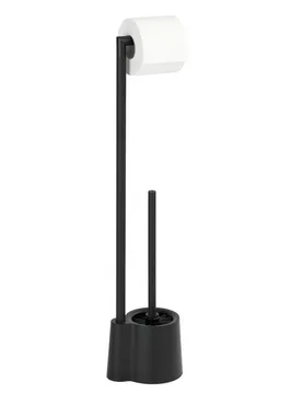 Stand WC-Garnitur Avola aus rostfreiem Edelstahl - WENKO - FashionsVida