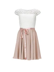Swing Vestido de cóctel crema 40