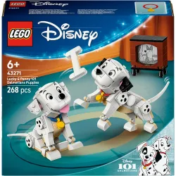 Juego de construcción Lucky y Penny: Cachorros de 101 Dálmatas Disney - 43271