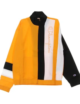 Giacca a Vento Uomo Full Zip Top Light Orange/black/white - Champion - FashionsVida