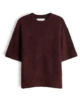 Opus Pull PAMMI rouge foncé 38 - Opus - FashionsVida