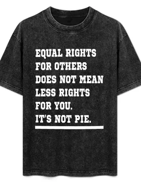 IT'S NOT PIE SHIRT. EQUAL RIGHTS: T-Shirt Sun Protective Outdoor Tee Top - Aliexpress - FashionsVida