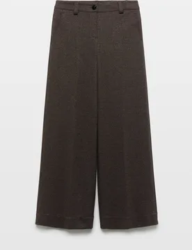 Pantalón de mujer ancho cuadros - Woman Limited El Corte Inglés - FashionsVida