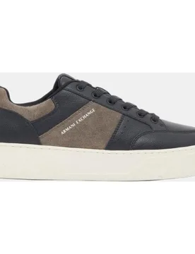 Zapatillas de hombre con contrastes y logo - Armani Exchange - FashionsVida
