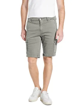 Short En Jean M9885e.000.8366197 Military 36 Homme - Replay - FashionsVida