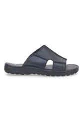 Ciabatte nere con fasce incrociate e suola comfort 2014ZER 42