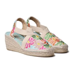 Espadrillas Con Zeppa Montjoi Mosaic EU 42
