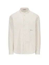 Trachtenhemd LUMERNET creme L herren