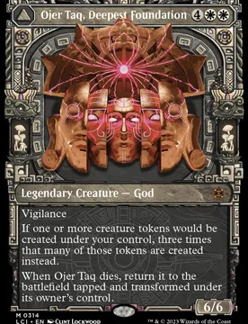 Ojer Taq, Deepest Foundation // Temple of Civilization (Showcase Frame) (foil) Lost Caverns of Ixalan - Magic: The Gathering - FashionsVida