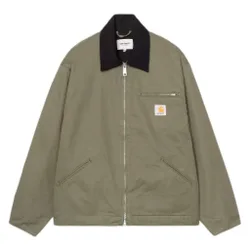 Giacca og detroit jacket - leaf / black rinsed