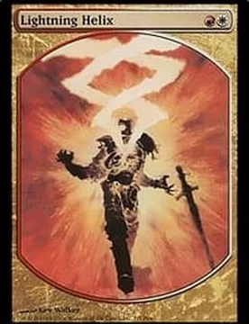 Lightning Helix (Magic Player Rewards) Promotional Cards - Magic: The Gathering - FashionsVida