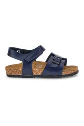 Sandali blu con strappo 257A080SR 33