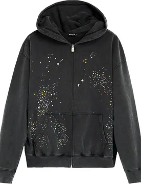 Sudadera de mujer estampada capucha - Desigual - FashionsVida