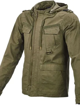 Giacca Moto Combat Verde taglia XS - Macna - FashionsVida